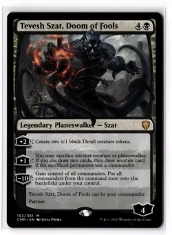 Tevesh Szat, Doom of Fools 153 Commander Legends Normal NM - Image 1