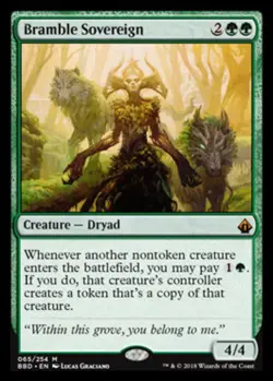 1 x Bramble Sovereign - Foil - Battlebond - Light Play - MTG - Image 1
