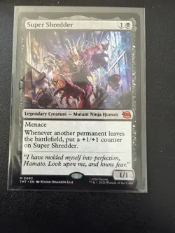 2026 MTG TMNT - Super Shredder Mythic 0083 TMT NON-FOIL - Image 1