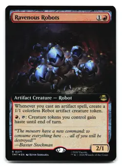 Ravenous Robots #106 Teenage Mutant Ninja Turtles Foil - Image 1