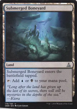 Submerge Boneyard Oath of the Gatewatch Land Magic the Gathering MTG x1 - Image 1