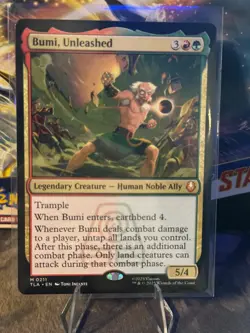 MTG - Bumi, Unleashed - Avatar: The Last Airbender NM/M Condition - Image 1