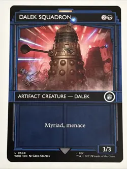 MTG Universes Beyond: Doctor Who Dalek Squadron Showcase 0538 NM - Image 1