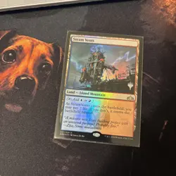 Mtg FOIL Steam Vents - Promo Pack Throne Of Eldraine + Bonus Foils - Image 1