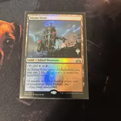 Mtg FOIL Steam Vents - Promo Pack Throne Of Eldraine + Bonus Foils - Image 2