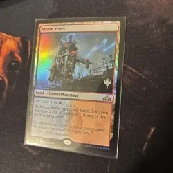 Mtg FOIL Steam Vents - Promo Pack Throne Of Eldraine + Bonus Foils - Image 4