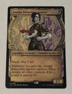 MTG Amalia Benavides Aguirre (Showcase) The Lost Caverns of Ixalan NM - Image 1