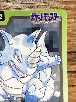 Pokemon Carddass Card Rhydon File No.112 Bandai Pocket Monsters 1997 Japan - Image 4