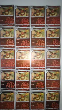 Pokemon TCG Chinese Simplified Lot*20 Flareon Reverse Holo Master Ball Set LN05 - Image 1