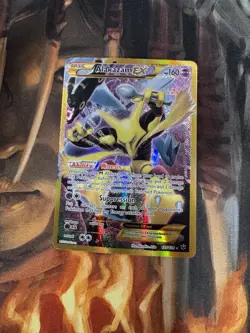 Pokemon Alakazam EX 125/124 XY Fates Collide Secret Rare Card - Image 1