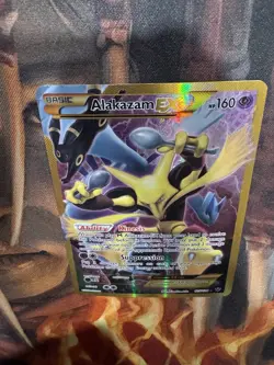Pokemon Alakazam EX 125/124 XY Fates Collide Secret Rare Card - Image 4