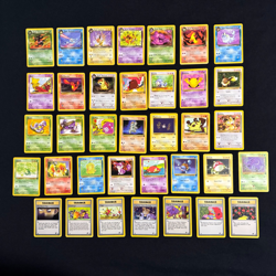 Pokemon Team Rocket WOTC Partial Complete Non Holo Set 36 Card Lot LP/MP - Image 1
