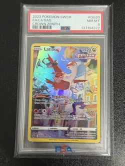 Pokemon TCG Latias Crown Zenith Galarian Gallery Holo Card GG20/GG70 - Image 1