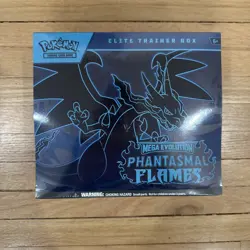 Pokemon TCG Phantasmal Flames Elite Trainer Box ETB Factory Sealed ME02 - Image 1