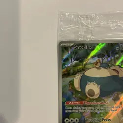 Snorlax 051 Sv: Scarlet & Violet Holo SEALED PROMO Full Art Pokemon Card - Image 2