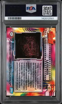 1999 TOPPS POKEMON THE MOVIE EDITION LEGENDS #1 MOVIE EDITION PSA 9 - Image 2