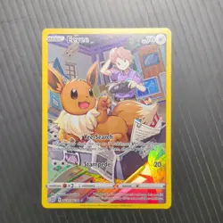 Pokemon Eevee TG11/TG30 Brilliant Stars Trainer Gallery Ultra Rare Full Art Holo - Image 1