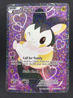 Emolga (Full Art) RC23/RC25 Legendary Treasures: Radiant Collection Pokemon TCG - Image 1
