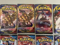 Lot of 10 Pokemon Sword & Shield Booster Packs Base Battle Styles Chilling Reign - Image 2