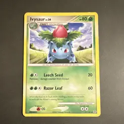 Pokemon Ivysaur 51/132 Secret Wonders Uncommon Stage 1 HP80 Regular - Image 1