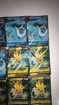 Pokemon TCG Chinese Simplified Lot*14 Sylveon V, Umbreon V, Jolteon V Holo LN05 - Image 3