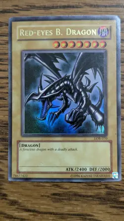 Red-Eyes B. Dragon - LOB-070 - Ultra Rare - Unlimited Edition - HP - Image 1