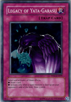 Yugioh Legacy of Yata-Garasu PP01-EN009 Super Rare NM - Image 1