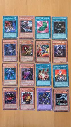 105 unique rare vintage Yugioh cards, 36 1st edition – LP, no duplicates - Image 3