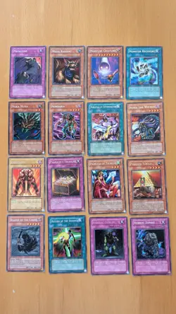 105 unique rare vintage Yugioh cards, 36 1st edition – LP, no duplicates - Image 5