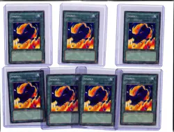 (7) Lot 2002 Yu-Gi-Oh! Legend of Blue Eyes White Dragon 1st Ed Sparks #LOB-055 - Image 1