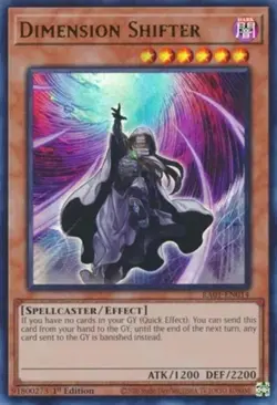 x3 Dimension Shifter - RA01-EN014 - Ultra Rare - 1st Edition Yu-Gi-Oh! M/NM - Image 1