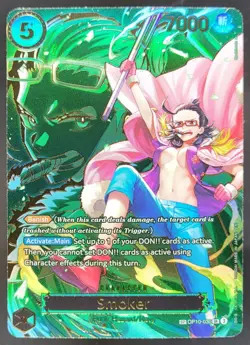 2025 One Piece Carrying On His Will Smoker Special Card #OP10-030 JB17 - Image 1