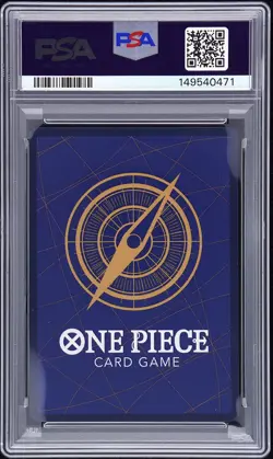 2025 ONE PIECE JPN CARRYING ON HIS WILL RED MANGA ALT ART MONKEY D. LUFFY PSA 10 - Image 2