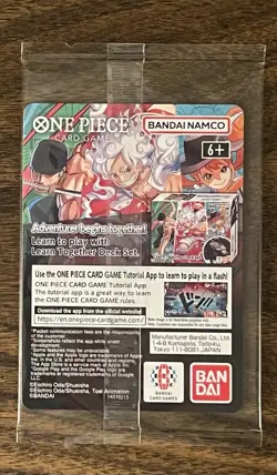 One Piece Monkey.D.Luffy US Voyage College Basketball Promo Card SEALED - Image 2