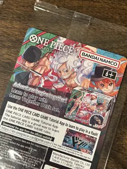 One Piece Monkey.D.Luffy US Voyage College Basketball Promo Card SEALED - Image 3