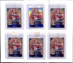 (6) Lot 2025 One Piece Mini-tin Pack Set Vol.2 Nami Asia Exclusive Promo #P-112 - Image 1
