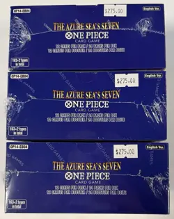 (3) One Piece TCG: The Azure Sea's Seven Booster Boxes (OP-14) Factory Sealed - Image 3