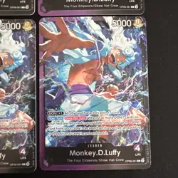 4 One Piece Monkey.D.Luffy (OP09-061) Starter Deck 26: Purple/Black Foil NM - Image 5