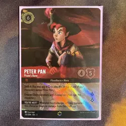 Peter Pan Pirate's Bane - 215/204 - Enchanted - Disney Lorcana - Image 1