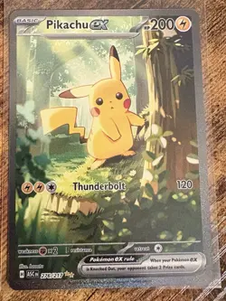 Pokemon Pikachu EX 276/217 ASC Holo Card 200 HP Lightning Rare English - Image 1
