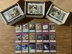 Huge Lot Of Yu-Gi-Oh Cards, Holos, Ultra Rares, First Editions + 3 Sealed Packs - Image 1