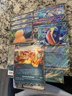 Pokemon 7-Card Lot : OVERSIZED Jumbo Ultra RARE Cards! - Image 1