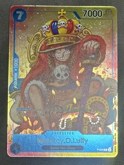 Monkey.D.Luffy (Convention Promo 2024) P-043 One Piece Promotion Cards Foil - Image 3