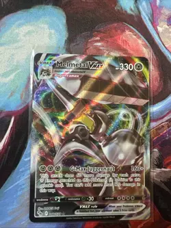 Pokemon TCG Melmetal VMAX Holo Ultra Rare Card Pokemon Go 048/078 - Image 1