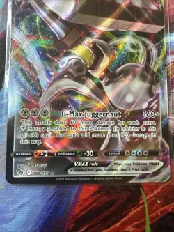 Pokemon TCG Melmetal VMAX Holo Ultra Rare Card Pokemon Go 048/078 - Image 3