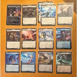 MTG Final Fantasy Big Lot 300+ Card Collection Rares Borderless Etc FIN FIC - Image 1