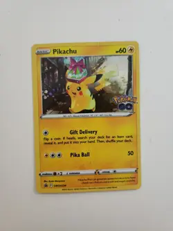 Pikachu SWSH234 Sword & Shield Promo Cards Holo DMG - Image 1
