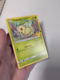 Pokemon Card TCG Chikorita 2/25 McDonalds 25th Anniversary Promo - Image 3