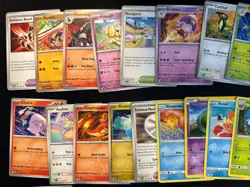 Pokemon TCG 40 Card Lot Mewtwo Kanto Power Mini Tin Arceus Coin ex - Image 3