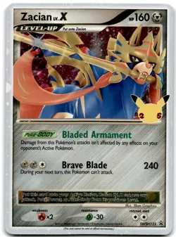 Zacian LV. X - Promo SWSH: Sword & Shield Promo Cards SWSH135 NM - Image 1